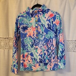 Lilly Pulitzer Multicolor Floral Top